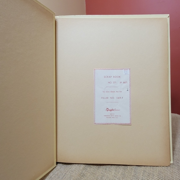 Vintage Scrap Book High School College Photo Album 1950s - Picture 6 of 13